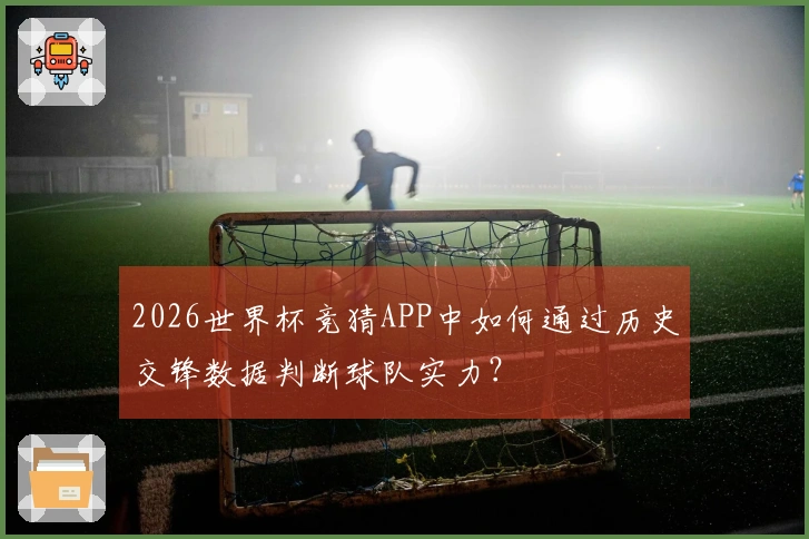2026世界杯竞猜APP中如何通过历史交锋数据判断球队实力?